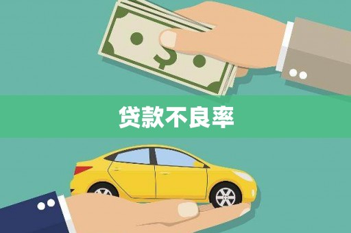 兰考贷款不良率