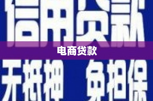兰考电商贷款