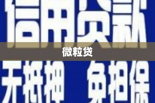 兰考微粒贷