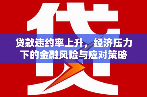 兰考贷款违约率上升，经济压力下的金融风险与应对策略