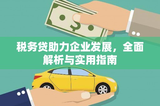 兰考税务贷助力企业发展，全面解析与实用指南