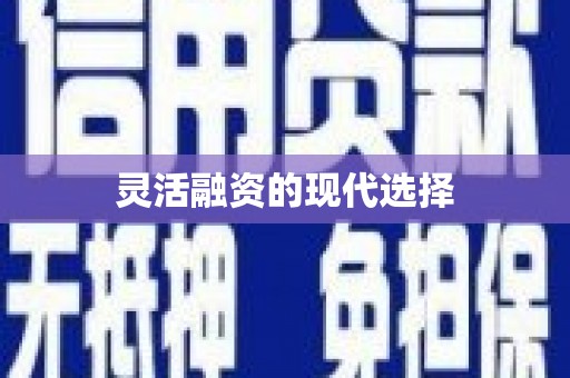 兰考灵活融资的现代选择