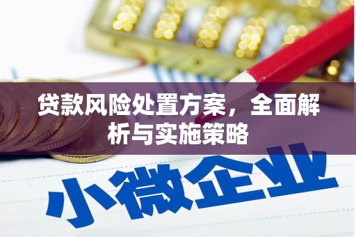 兰考贷款风险处置方案，全面解析与实施策略