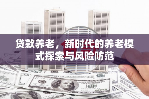 兰考贷款养老，新时代的养老模式探索与风险防范
